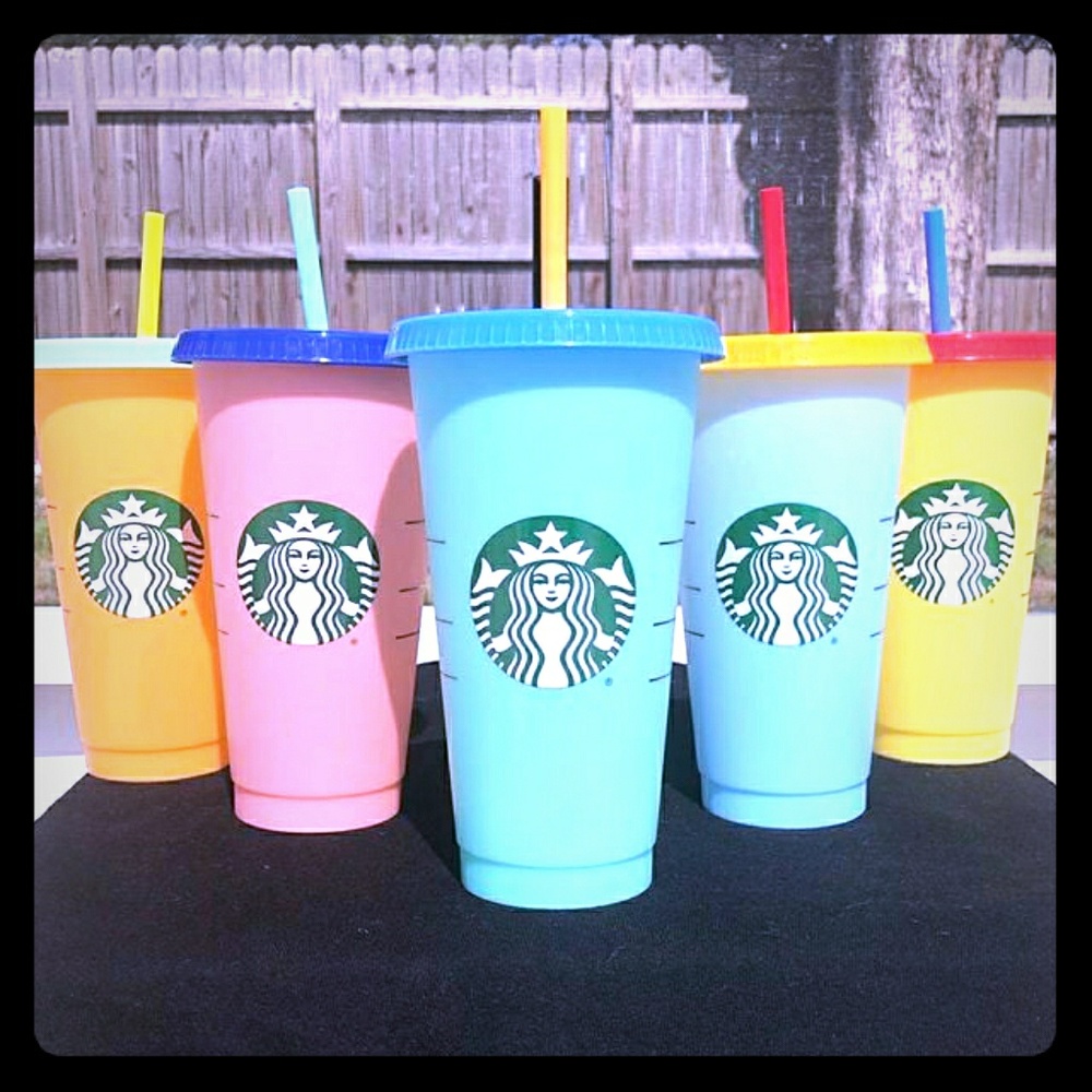 Starbucks color changing cups